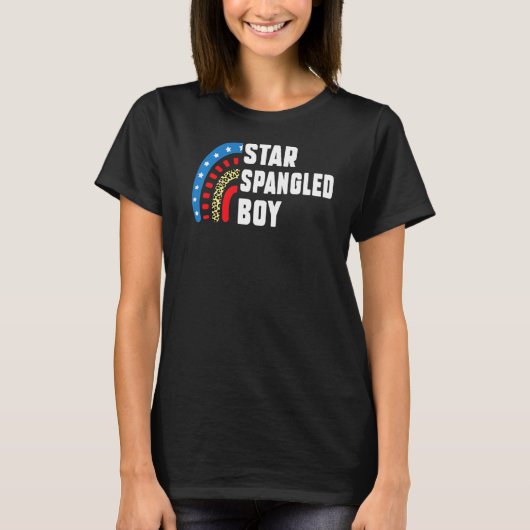 スター・スクランド・ボーイ(7月4日) Tシャツ (正面)