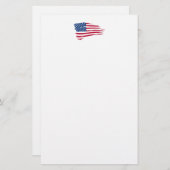スター&ストライプアメリカンプライド 便箋 (正面/裏面)