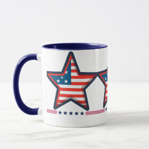 「スター&ストライプアメリカンマグカップ」 マグカップ
