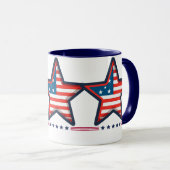 「スター&ストライプアメリカンマグカップ」 マグカップ (正面右)