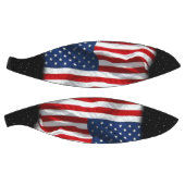 スター&ストライプアメリカ愛国的アメリカ国旗 バスケットボール (パネル)