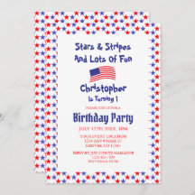 スター&ストライプズ1歳の誕生日