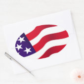 スター&ストライプズ – ステッカー (封筒)