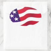 スター&ストライプズ – ステッカー (バッグ)