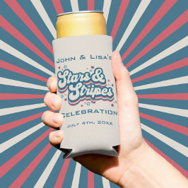 スター&ストライプズ – 7月4日 スリム缶クーラー