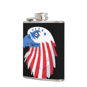 スター&ストライプズBald Eagle.カスタマイズ名 フラスク (左)