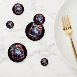 スター&ストライプフリーダムフォーエバーバラアメリカ国旗 コンフェッティ