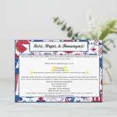 スター、ストライプ招待状、シェナニガン 招待状 (スタンド正面)