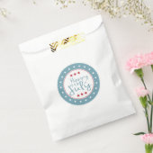 スター&ストライプ紙愛国的なグディーバッグ フェイバーバッグ (封をした状態)