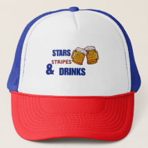 スター ストライプ ドリンク 4th of July ジョーク パトリオティック