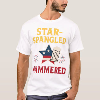 スター・スパングルド・ハンマードTシャツ Tシャツ