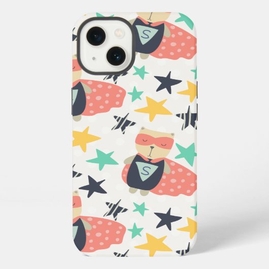 スター・スーパーヒーロー iPhoneケース (裏面)