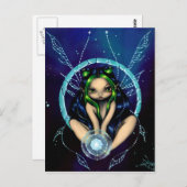 「スター・チャイルド」のはがき ポストカード (正面/裏面)