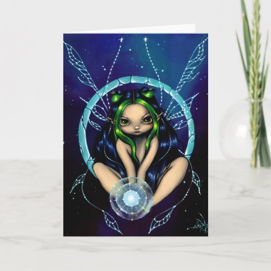 「スター・チャイルド」グリーティングカード カード (正面)