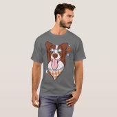 スター・ドッグ 楽しい家族 Tシャツ (正面フル)