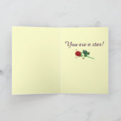 スター・パフォ遊ーマンスに関するおめでとう: カード (内部)