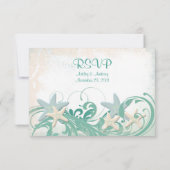 スター・フィッシュ・ビーチ or デスティネーション・ウェディング 返信カード (裏面)