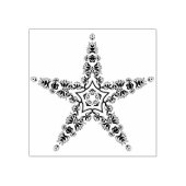 スター・フラワー・アート・スタンプ ラバースタンプ (インプリント)