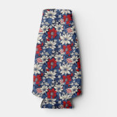 スター&フローラストライプエレガンス ボトルクーラー (正面)