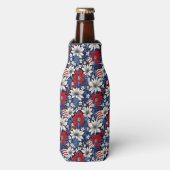 スター&フローラストライプエレガンス ボトルクーラー (ボトル正面)