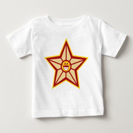 スター ベビーTシャツ (正面)