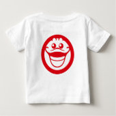 スター ベビーTシャツ (裏面)