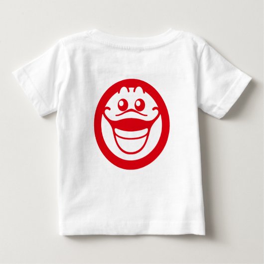 スター ベビーTシャツ (裏面)