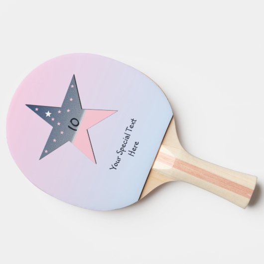 スター 卓球ラケット (横)