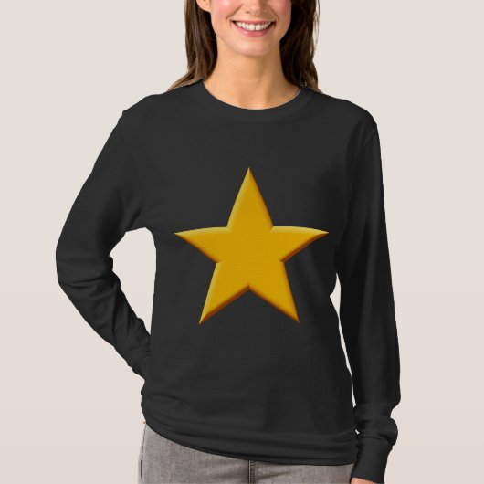 スター – 琥珀 Tシャツ (正面)