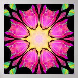 スター（12インチx 12インチ）アートプリントポスター ポスター