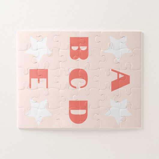 スターABCDE ジグソーパズル (横)