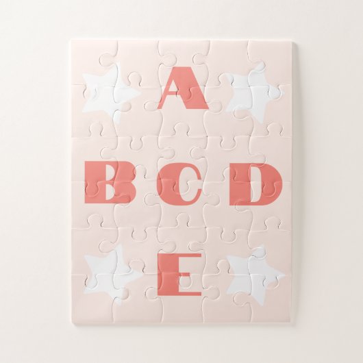 スターABCDE ジグソーパズル (縦)