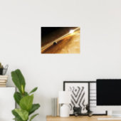 スターFomalhautのアーティストの概念 ポスター (ホームオフィス)