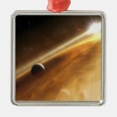 スターFomalhautのアーティストの概念 メタルオーナメント (正面)