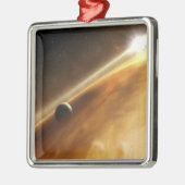 スターFomalhautのアーティストの概念 メタルオーナメント (左)