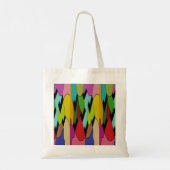 スターYes元気を出すデザイン トートバッグ (裏面)