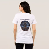 スタellar星座ナビゲーターDJ Tシャツ (裏面全面)