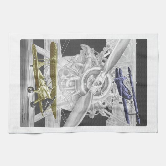 スチアルマンビプレーン キッチンタオル (横)