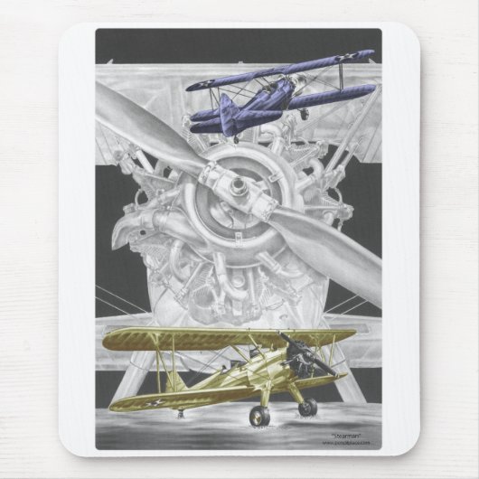 スチアルマンビプレーン マウスパッド (正面)