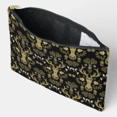 スチモダンカンジナビアフォークアートディアー アクセサリーポーチ (見開き)