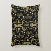 スチモダンカンジナビアフォークアートディアー アクセントクッション (正面(垂直))