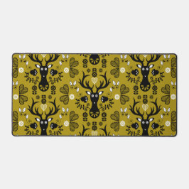 スチモダンカンジナビアフォークアートディアー デスクマット