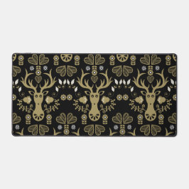 スチモダンカンジナビアフォークアートディアー デスクマット