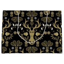 スチモダンカンジナビアフォークアートディアー