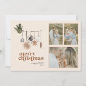 スチモダンンチボホニュートラルファミリー3フォトホメリーー シーズンカード (正面)