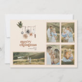 スチモダンンチボホニュートラルファミリー5枚メリー写真 シーズンカード (正面)