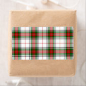 スチュアート/スチュワートタータンチェックホワイトレッドグリーンプレイド ラベル (インサイチュ)