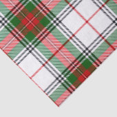 スチュアート/スチュワートタータンチェックホワイトレッドグリーンプレイド 薄葉紙 (詳細)