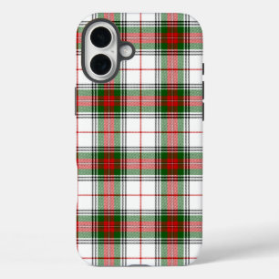 スチュアート/スチュワートタータンチェックホワイトレッドグリーンプレイド iPhone 16 PLUSケース