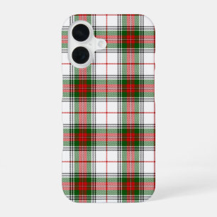 スチュアート/スチュワートタータンチェックホワイトレッドグリーンプレイド iPhone 16ケース
